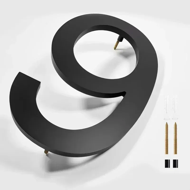 8 Inch House Number Outdoor #0-9 Numeric Home Outdoor Numbers