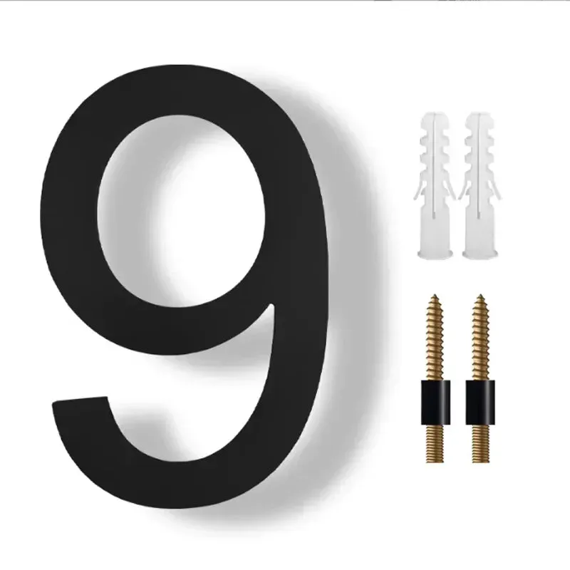 8 Inch House Number Outdoor #0-9 Numeric Home Outdoor Numbers