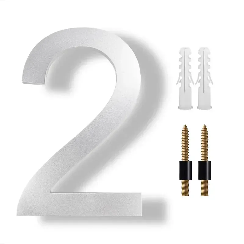 8 Inch House Number Outdoor #0-9 Numeric Home Outdoor Numbers