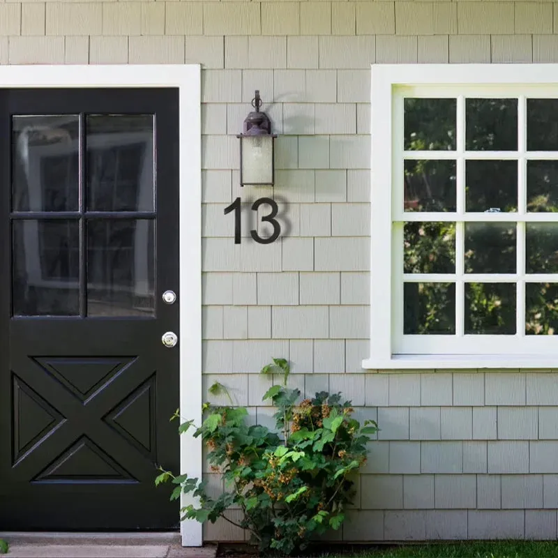 8 Inch House Number Outdoor #0-9 Numeric Home Outdoor Numbers