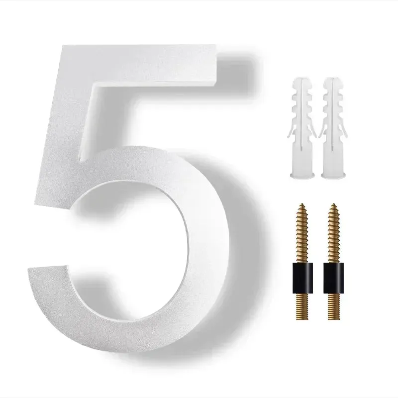 8 Inch House Number Outdoor #0-9 Numeric Home Outdoor Numbers