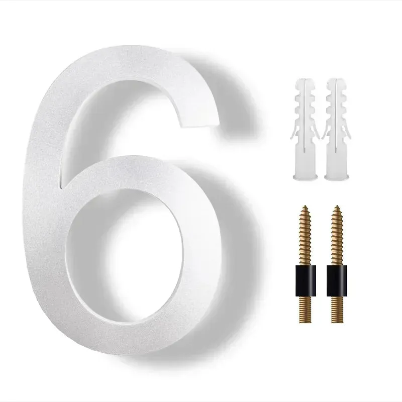 8 Inch House Number Outdoor #0-9 Numeric Home Outdoor Numbers