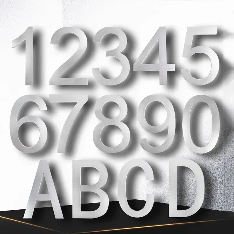 8 Inch House Number Outdoor #0-9 Numeric Home Outdoor Numbers