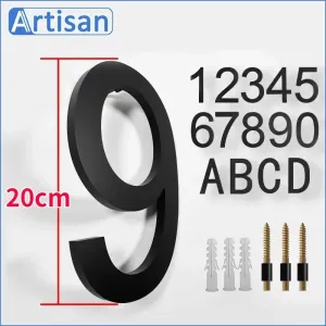 8 Inch House Number Outdoor #0-9 Numeric Home Outdoor Numbers