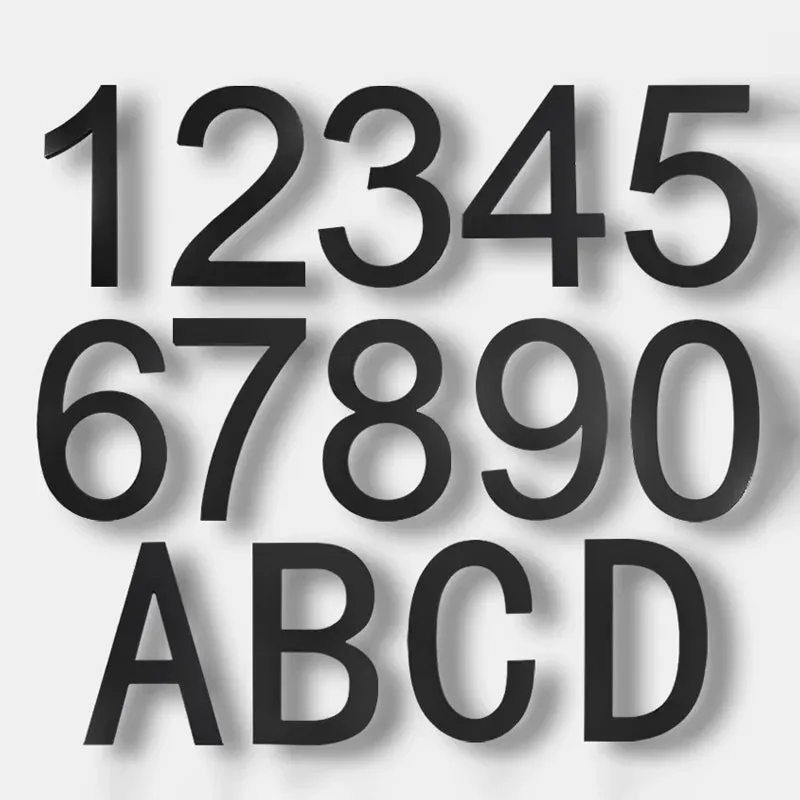 8 Inch House Number Outdoor #0-9 Numeric Home Outdoor Numbers