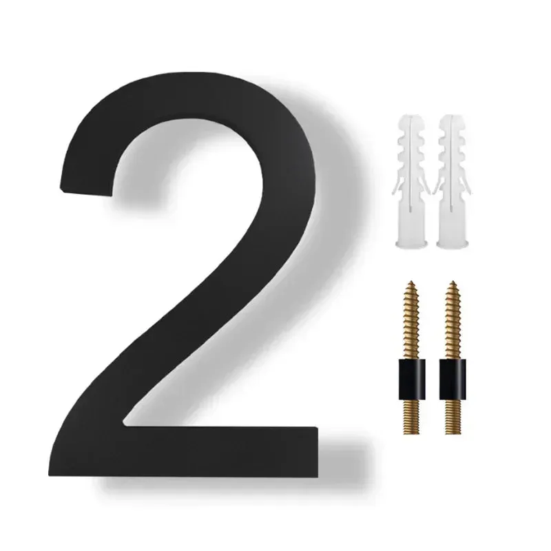 8 Inch House Number Outdoor #0-9 Numeric Home Outdoor Numbers