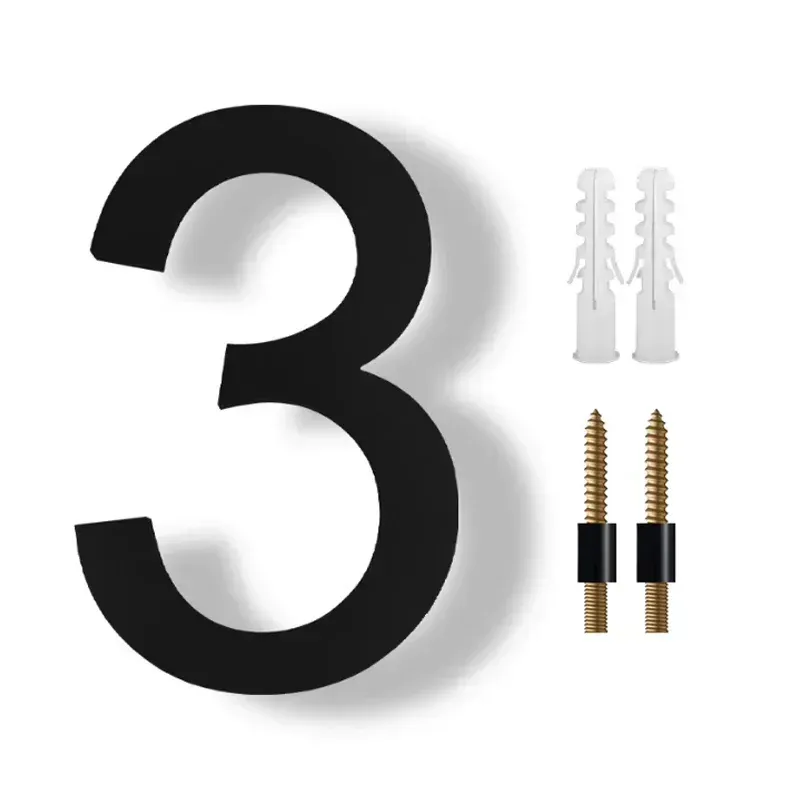8 Inch House Number Outdoor #0-9 Numeric Home Outdoor Numbers
