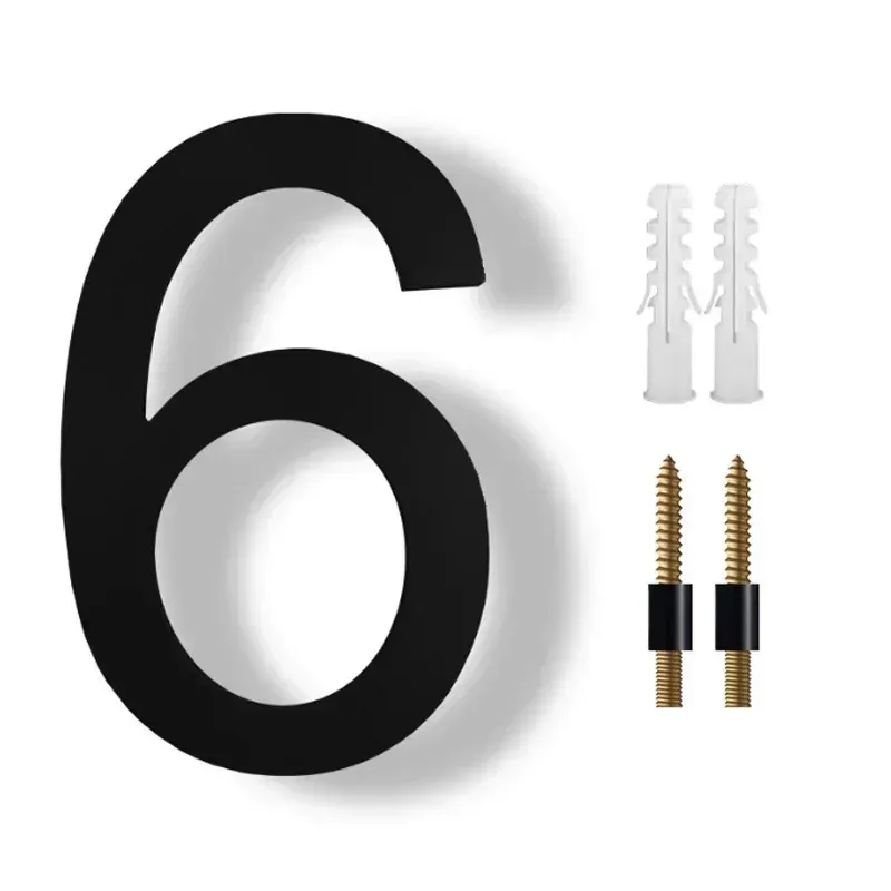 8 Inch House Number Outdoor #0-9 Numeric Home Outdoor Numbers