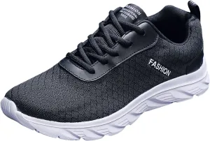 Arch Support Walking Shoes for Men Breathable Casual Comfortable Walking Sneaker Arch Support Plantar Fasciitis