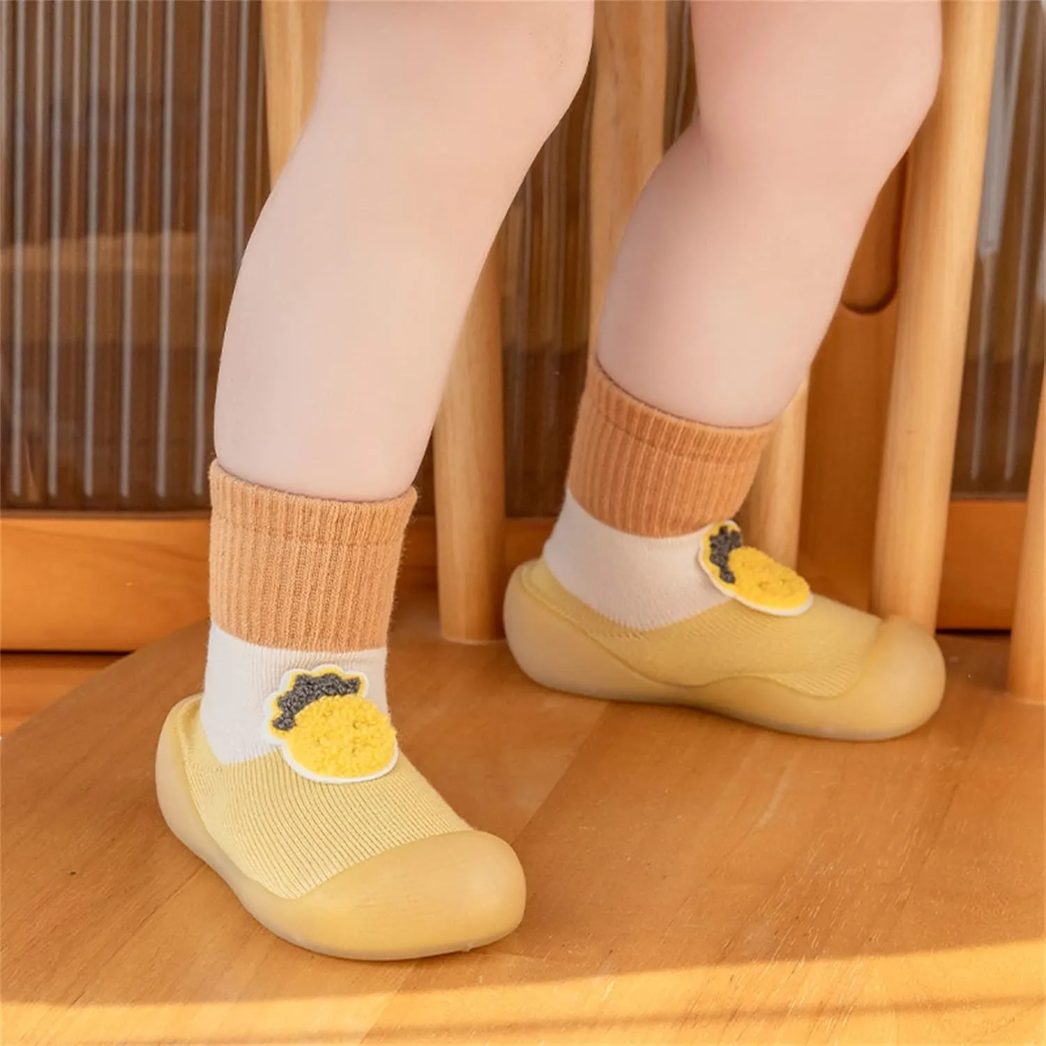 Baby Shoes,Infant Boys Girls Animal Cartoon Socks Shoes Fleece WarmThe Floor Socks Non Slip Prewalker Shoes