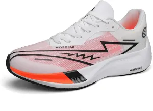 Carbon Plate Running Shoes Men Road Running Shoes Tennis Shoes Wide Arch Support Lightweight Breathable Walking Sneakers