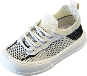 Children Shoes Fashion Flat Sneakers Boys and Girls Casual Breathable Sneakers Big Kids Breathable Toddler Shoes