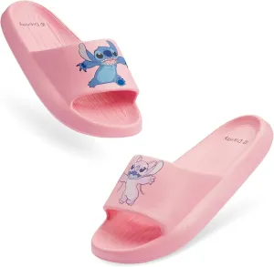 Disney Stitch Girls Sliders, Beach or Pool Shoes for Kids - Stitch Gifts