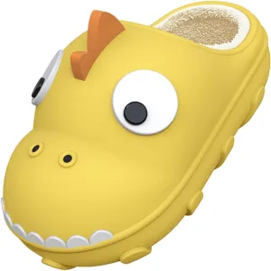 Fashion Autumn and Winter Girls and Boys Slippers Flat Bottom Soft Plush Comfortable Cute Kids Dance Warm up Booties