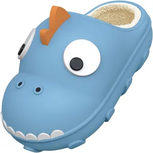 Fashion Autumn and Winter Girls and Boys Slippers Flat Bottom Soft Plush Comfortable Cute Kids Dance Warm up Booties