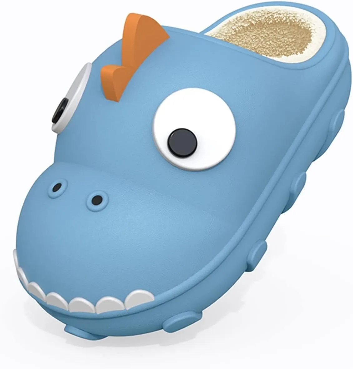 Fashion Autumn and Winter Girls and Boys Slippers Flat Bottom Soft Plush Comfortable Cute Kids Dance Warm up Booties