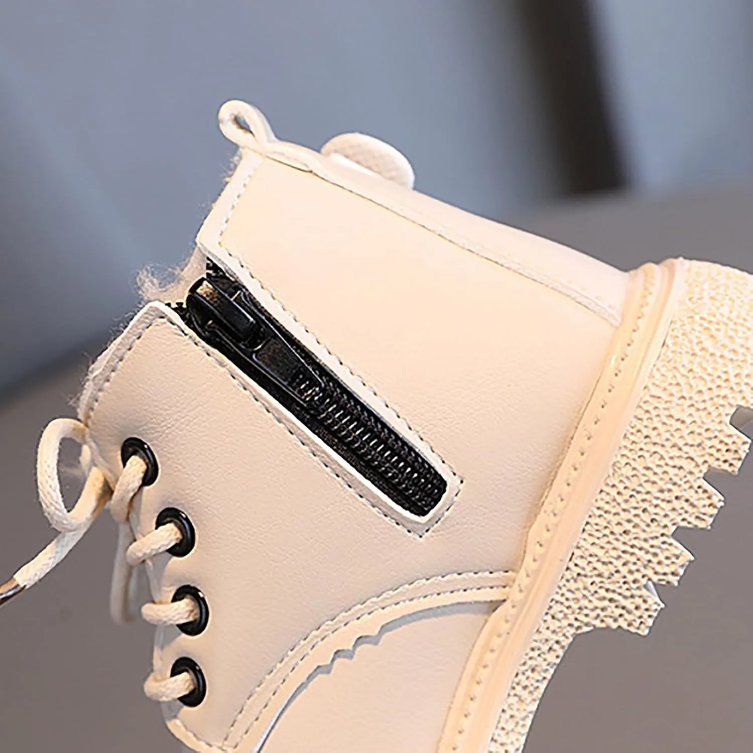 Gilrs Combat Boots Girls Booties Fashion Short Low Heels Kids Boots Short Booties (Toddler/Little Kids/Big Kids)