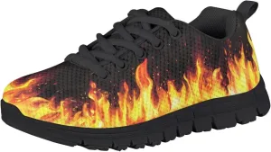 Kids Indoor Soccer Shoes Boys Running Shoes Non Slip Breathable