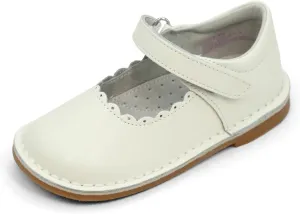 L'Amour Caitlin Scalloped Stitch Down Mary Jane