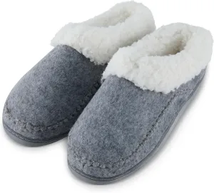 Lee Womens Slippers Gifts for Women Cozy House Slippers for women moccasins Fur Sherpa Indoor Outdoor