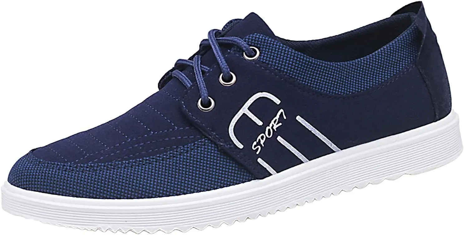 Men's Breathable Stretch Workout Shoes Outdoor Athletic Lace Up Hiking Shoe Men's Lightweight Cushion Sneakers