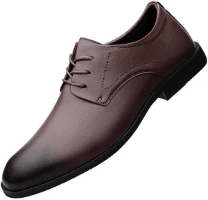 Men's Dress Shoes Casual Lace Up Oxford Shoes Business Formal Shoes