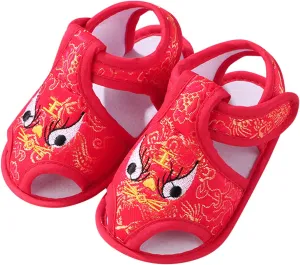 Newborn Shoes for Girls, Baby Girls Boys Shoes Infant Toddler Walkers Shoes Cartoon Bear Princess Shoes Sandals Gifts
