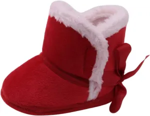 Newborn Socks Baby Booties Infant Boys Girls Slippers Stay on Socks Shoe Non Skid Gripper Toddler Winter Crib Shoes