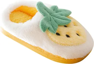 Sweet Strawberry Slippers for Toddler Kids Winter Cute 𝐂ozy House Shoes Girl Boy Warm Fleece House Slippers
