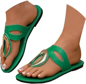 Women's Flat Sandals Comfortable Flip Flop Sandals Dressy Thong Sandals Beach Flip Flopsr Slide Sandals